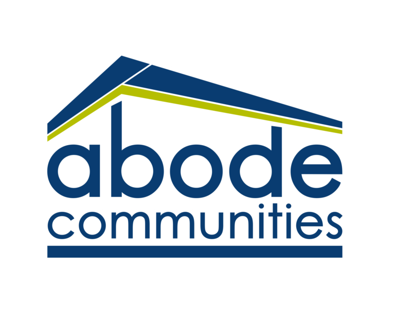 Logotipo de Abode Communities